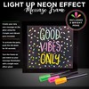 Neon Light Effect Message Frame – Includes 3 Coloured Pens