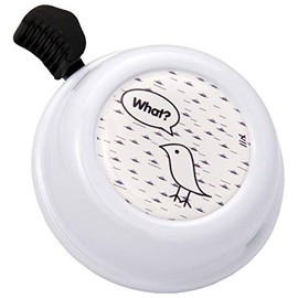 Liix Unisex Child What Bird Cycling Bell - White, 6 cm