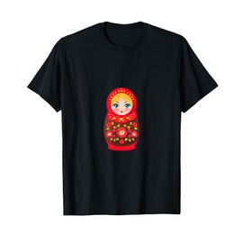 Matryoshka Russian Nesting Doll Russia T-Shirt