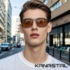 KANASTAL Sunglasses, Men's, Sports, Ultra Elastic Ear Hook, Frame, Polarized,