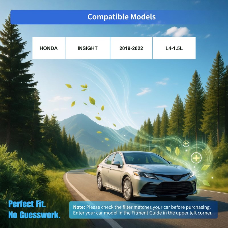 Zeyrahn Cabin & Engine Air Filter Kit for 2019-2022 Honda