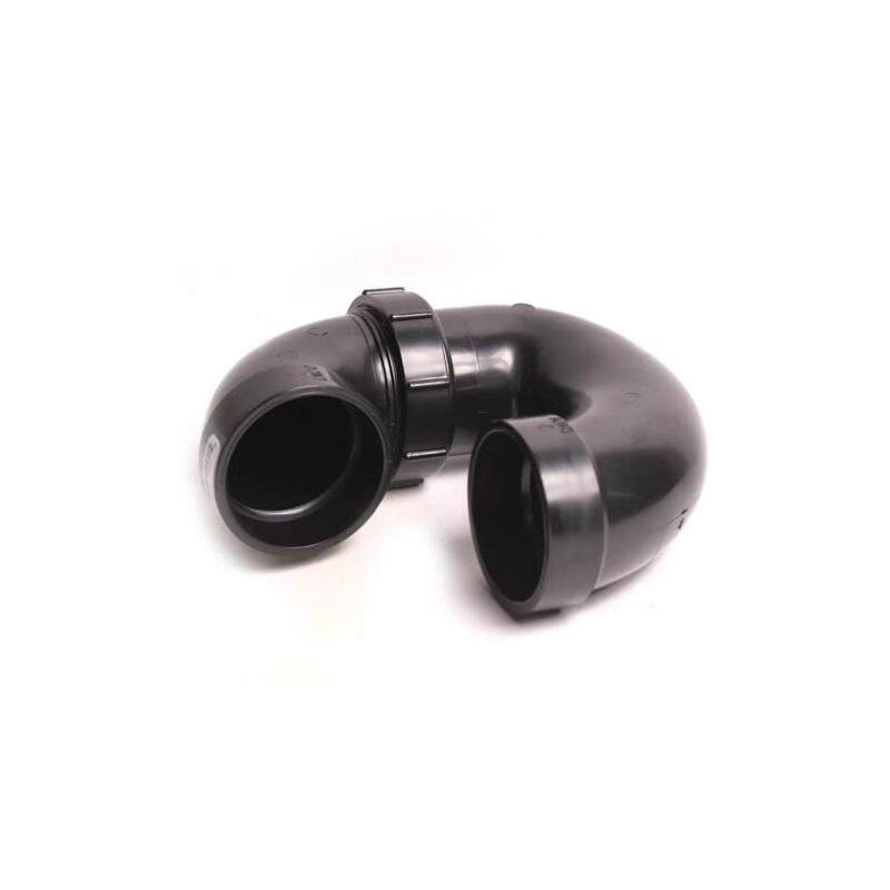 93212 2 Inch ABS P-Trap With Union Fast Supply