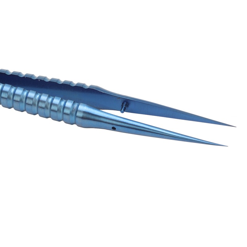 Tweezers Ti Alloy Straight Fine Tip Antimagnetic Tool for Electronic