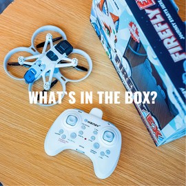 HISINGY Firefly FPV Drone Kit  Drone for Beginners, First-Person View Drone without FPV Goggles