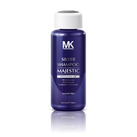 MK PROFESSIONAL Silver Shampoo (10.1 fl oz / 300ml) - Infused with Amino Acid & Vitamin B5 - For Blond and Colored Hair - Sulfate Free Shampoo