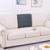 Smiry Waterproof Couch Cushion Covers, Stretch Jacquard Thick Sofa Cushion