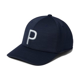 pumagolf Men's P Cap, Navy Blazer-ash Gray, One Size