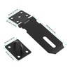 FUNSUEI Pack of 6 Padlock Hasp, Lock Bolt Stainless Steel