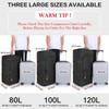 120L Duffle Bag for Travel, Large Foldable Waterproof Travel Duffel