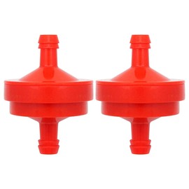 394358 AM38708 298090 Lawn Mower 1/4" Inline Gas Fuel Filter for B & S BS 394358S 5098K 7-6572 1/4" Inline Gas 75 Micron Assembly (2/Pack)