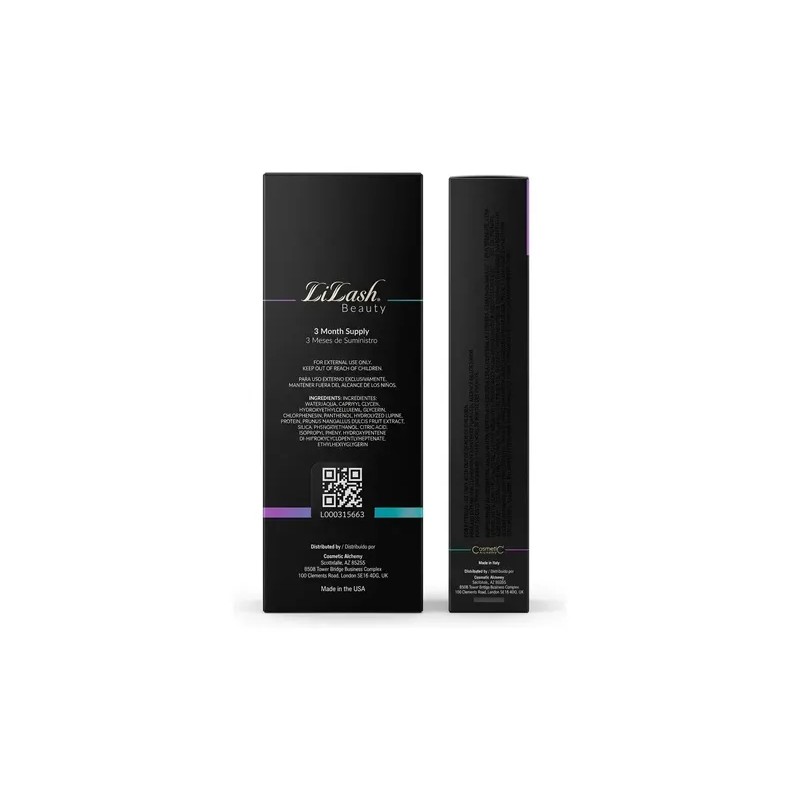 Lilash Serum Alargador Fortalece Pestañas+rimel Para Volumen