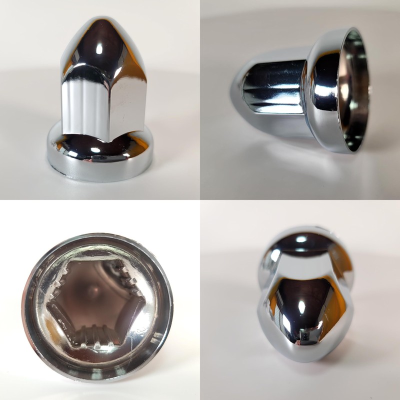 Lezalic Tongari Nut Caps 33mm H60 ISO Chrome Plated Dress