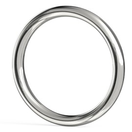BEYOURD 4 3/4 inch Metal O Rings, Stainless Steel Round Ring Buckles, Solid Welded Metal Loop for Macrame, Hanging Slings Rope