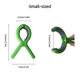 Large Beach Towel Clips for Beach Chairs, Beach Chair Clips to Beach Accessories Must Haves,4 Colors,They Work Perfectly for Outdoor or Indoor use (8, S)