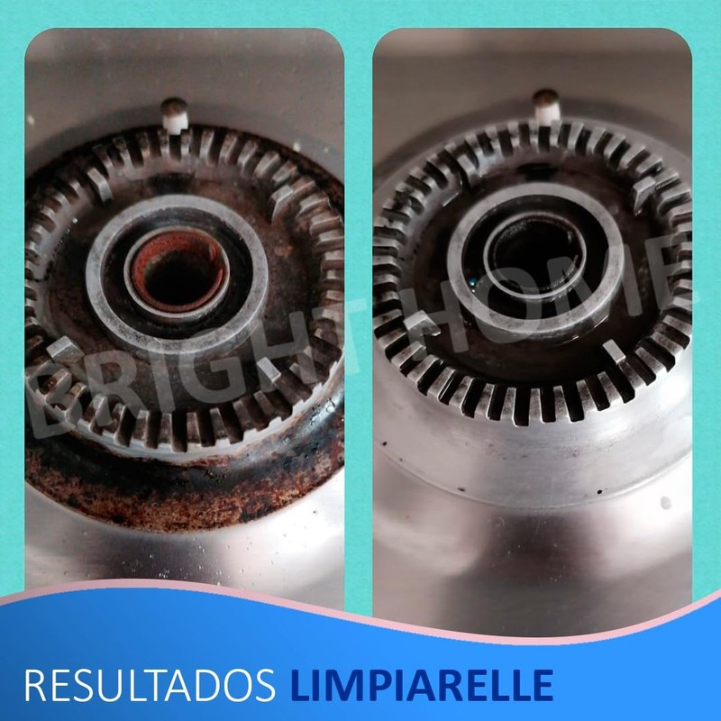 LIMPIARELLE, ELIMINA SARRO MANCHAS DE AGUA, OXIDO Y GRASA EN