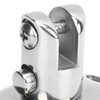 Stainless Steel Deck Hinge Heavy Duty 360‑Degree Rotatable Quick Release