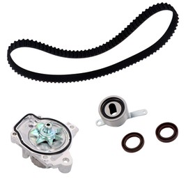 WFLNHB Timing Belt Kit with Water Pump Replacement for Honda Civic CX DX LX EX HX 1996-2000 1.6L 19200-P2A-A01