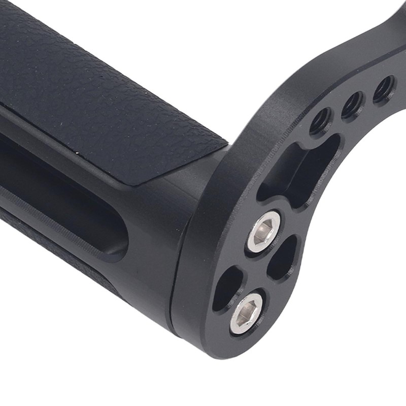 Camera Universal Side Handle Grip with Cold Shoe Mount Ergonomic
