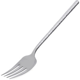 Carlisle 60202 Hammered Stainless Steel Cold Meat Fork, 12"