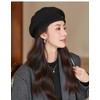 kanaelun Women's Hat, Beret, One Size, No Brim, Plain, Basic,