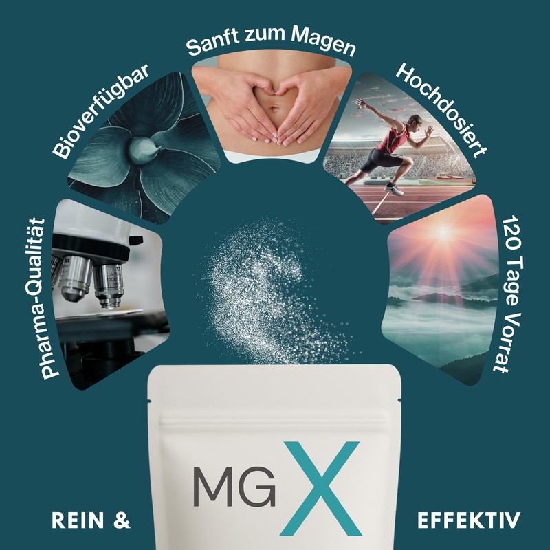 MGX Magnesium Bisglycinate Powder 400 g