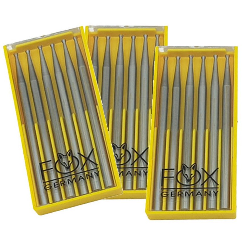 6/Pk Fox FCC Champion Cup Burs - 1.6 mm Jewelry