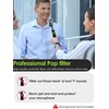 YOUSHARES Furry Pop Filter Compatible with DJI MIC 2/OSMO POCKET
