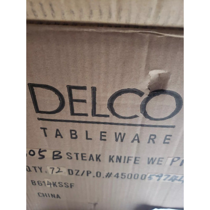 Delco B614KSSF 305b Steak Knife 3 Dozen. Oneida
