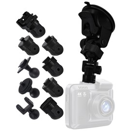 Triplinger Dash Cam Suction Cup Mount for Rexing Rove SASINON SUVCON Miden BAEASU Azacvb lensuge DoHonest iZEEKER Galphi BOOGIIO Otovoda Miofive Lensuge zhiroad Neideso Avylet Camera Windshield Mount