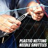 Fishing Netting Needle Shuttles Kit- 10Pcs Plastic Cast Net Mending