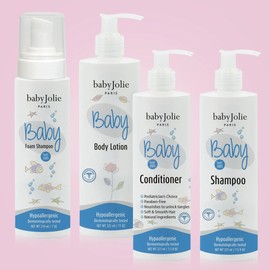 Baby Jolie Shampoo, Baby Conditioner, Baby Lotion & Foam Shampoo