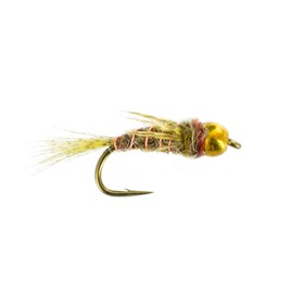 Fly Fishing Flies - Bird's Nest Hares Ear Nymph- Tungsten Bead Nymph Fly Fishing Pattern - Hand Tied Fly for Trout Fishing - The Best Fly Fishing Flies - 3 Pack
