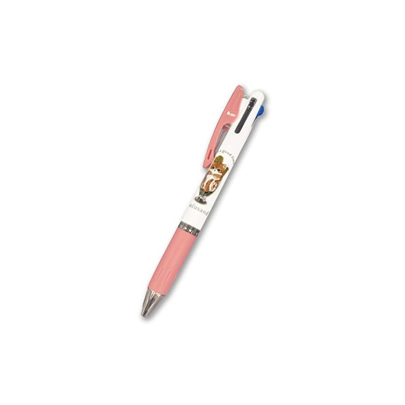 Kamio Japan 213270 Moffsand Jetstream 3 Color Ballpoint Pen, 0.5mm,
