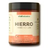 Vital Botanics Hierro Suplemento Vitamina Jengibre 200 Cápsulas Multivitamínico Hombre