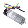 DC Geared Motor with Encoder Speed Measuring Signal Feedback Smart