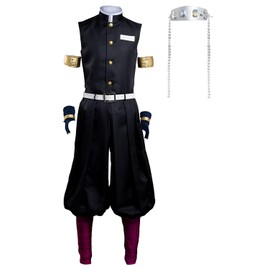 Alleyon Demon Cosplay Tengen Uzui Costume Uniform Anime