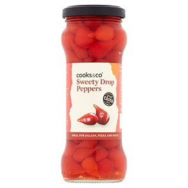 Cooks & Co | Sweety Drop Peppers | 1 x 235g (UK)