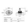 Limit Switch 36tx16 Manual Reset Thermostat Universal for Furnace (Cut