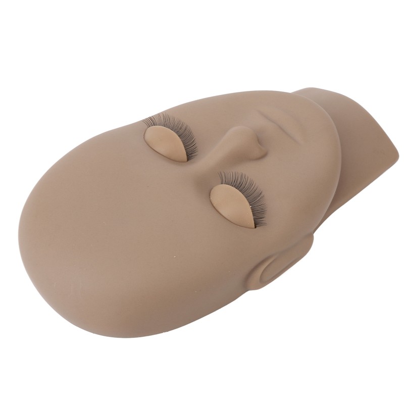 Lash Mannequin Head Makeup Eyelash Extension Practice Doll Head with