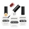 JODSONE 3Pcs 16.5ml Top Coat and Base Coat Set with
