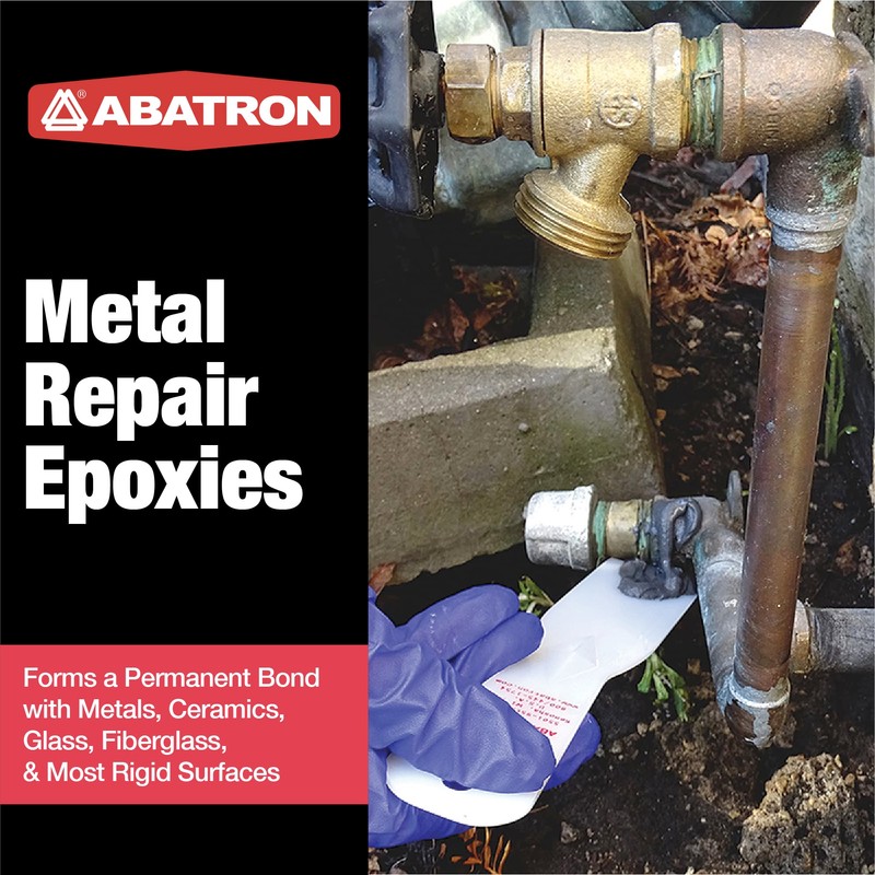 Abatron Metalfix P Metal Repair Kit - Aluminum-Filled - Epoxy