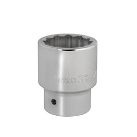 Titan 61556 1-Inch Drive x 1-3/4-Inch 12-Point SAE Socket