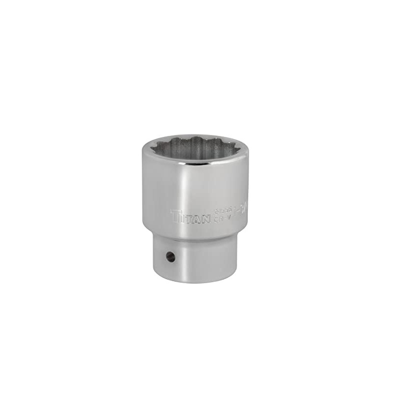 Titan 61556 1-Inch Drive x 1-3/4-Inch 12-Point SAE Socket