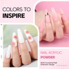 Acrylic Nail Kit with Drill and Light for Beginners Long