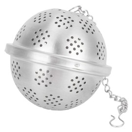 Infusor de Colador de Té, Bola de Especias Más Empinada de Té de Acero Inoxidable Extra Grande para Cocinar, Bola de Condimentos, Infusor de Especias, Filtro de Bola de Té para Cocina(M)