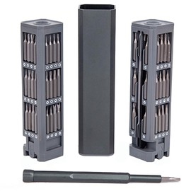 Bestgle 45 in 1 Precision Screwdriver Set, Mini Screwdriver Set Magnetic Screw Driver Bits Hidden Magnetic Storage Design Repair Tool for Appliance Repairs Tool Set