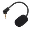 Detachable Headphone Mic, Bendable Noise Cancelling Plug and Play 360