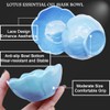 10 Pcs Essential Oil Bowl Set, 3.34 Inch Petal Mask