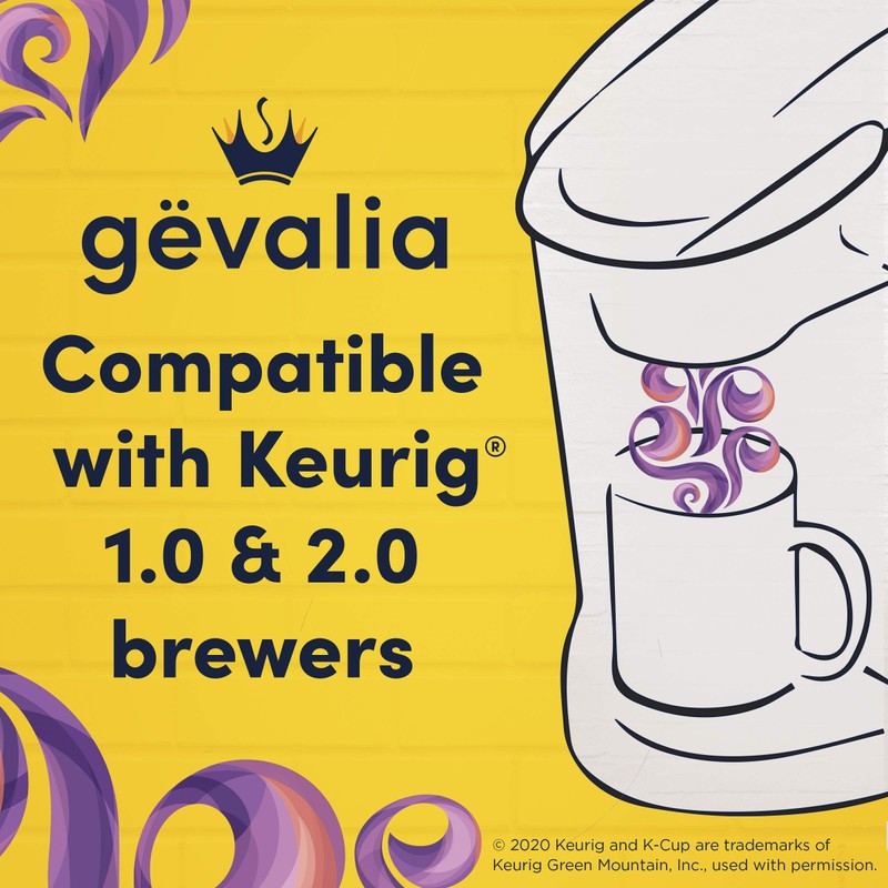 Gevalia Dark Royal Roast Dark Roast Keurig K‐Cup Coffee Pods