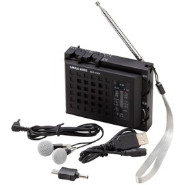 Asahi Denki Kasei ARA-4301 Radio Light for Smartphone Use, Approx. 3.8 x 3.0 x 1.4 inches (96 x 75 x 35 mm)